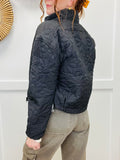 Quilted Floral Jacket