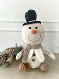 Woodsy Plush Snowman