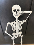 22" Rustic Metal Skeleton