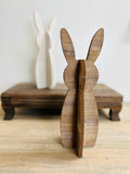 Wood Wash Puzzle Bunny