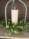 Sage Metal Lantern
