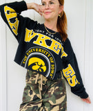 HAWKEYES Cropped Long Sleeve