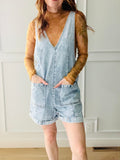 Summer Denim Romper