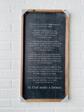 12x24 So God Made A Farmer Speech - Black