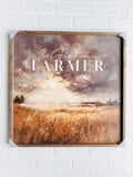 24x24 So God Made A Farmer With Landscape