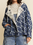 Curvy Patchwork Spring Jacket