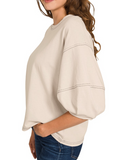 Simply Chic Balloon Sleeve Top