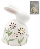 Lighted Large Porcelain Bunny