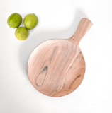 12" Natural Wood Serving Tray