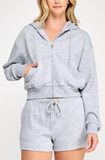 Basic Fleece Full Zip Hoodie