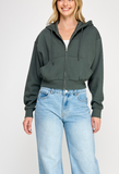 Basic Fleece Full Zip Hoodie