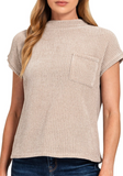 Chenille Waffle Short Sleeve
