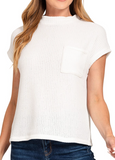 Chenille Waffle Short Sleeve