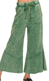 Boho Exposed Seam Flare Pant