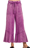 Boho Exposed Seam Flare Pant