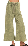 Boho Exposed Seam Flare Pant