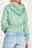 Relax Fit, Two Way Zip Hoodie