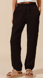 Triangle Quilted Jogger