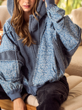 Vintage Leopard Denim Jacket