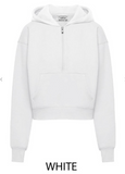 1/2 Zip Fleece Hoodie + Thumbholes