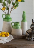 Spring Green Bottle Vase