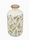 Painted Wildflowers Vase