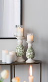 Green Gables Ceramic Candle Holder