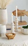 6.5" Tiered Cement Candle Holder