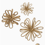 Gold Flower Statuaries