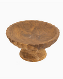 8" Teak Wood Plate/Riser