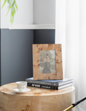8x10 Burl Wood Photo Frame