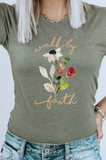 Walk By Faith Easter Tee