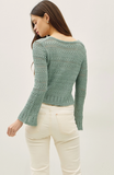 Lucy Tie Cropped Cardigan