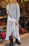 Playing Hard Lace Skirt