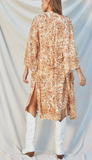Sunburst Sash Belt Kimono
