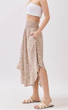 Lily Smocked Midi Skirt
