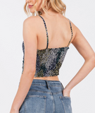 Artist Ruched Cami Crop