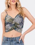 Artist Ruched Cami Crop