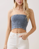 Day Dreaming Smocked Tube Top