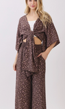 Raspberry Truffle Kimono