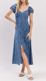 Denim Daisy Midi