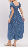 Denim Daisy Midi