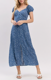 Denim Daisy Midi