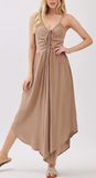 Woven Midi Jumpsuit