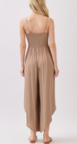 Woven Midi Jumpsuit