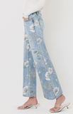 Vervet High Rise Floral Vintage Flare