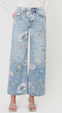 Vervet High Rise Floral Vintage Flare