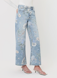 Vervet High Rise Floral Vintage Flare