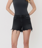 Vervet High Rise Distressed Hem Short