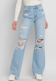 Flying Monkey 90's Vintage High Rise Flare
